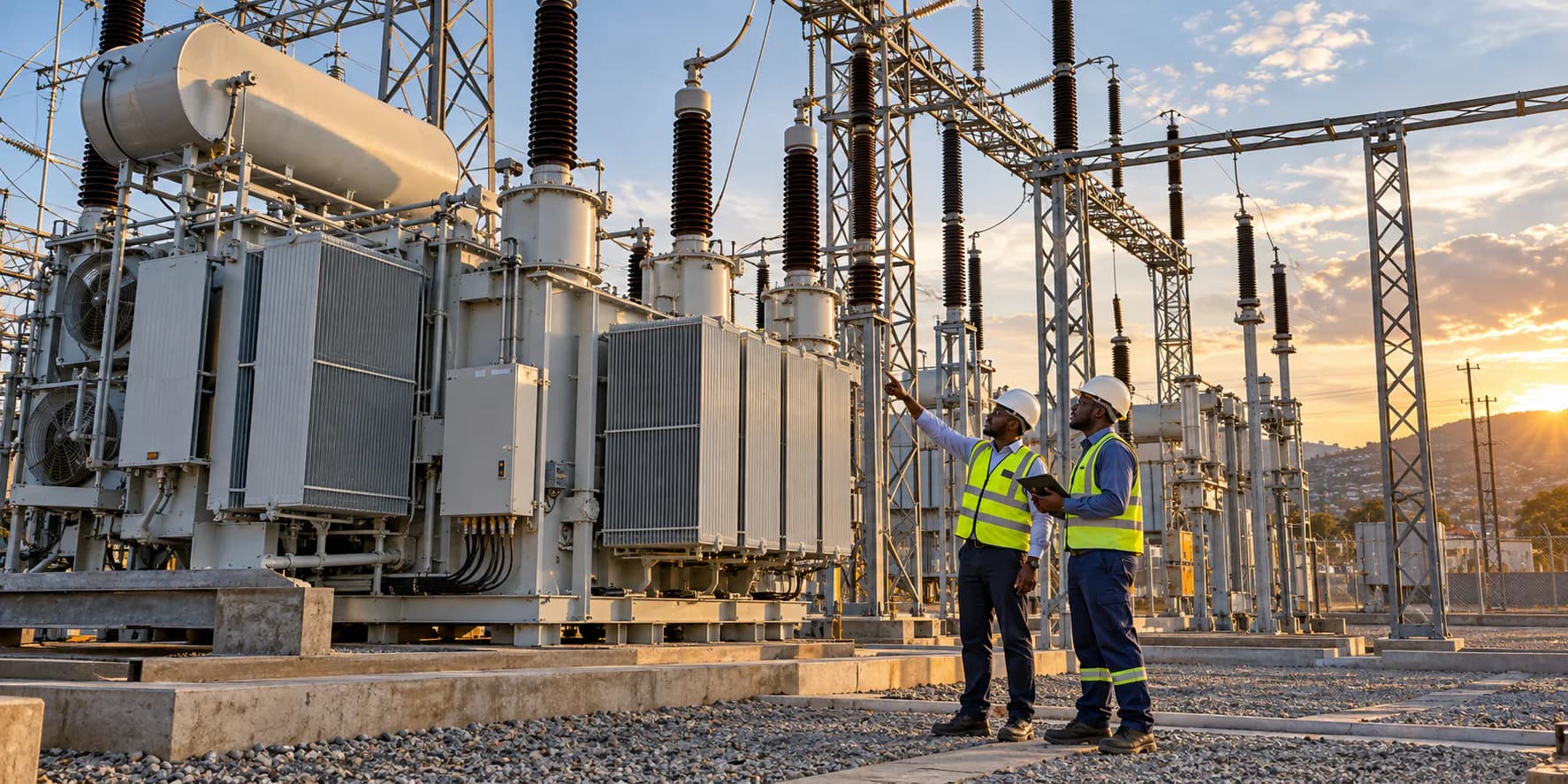 Electrical infrastructure — illustrative image for COMKOB engineering services